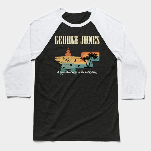 STORY JONES GEORGE BAND Baseball T-Shirt by growing.std